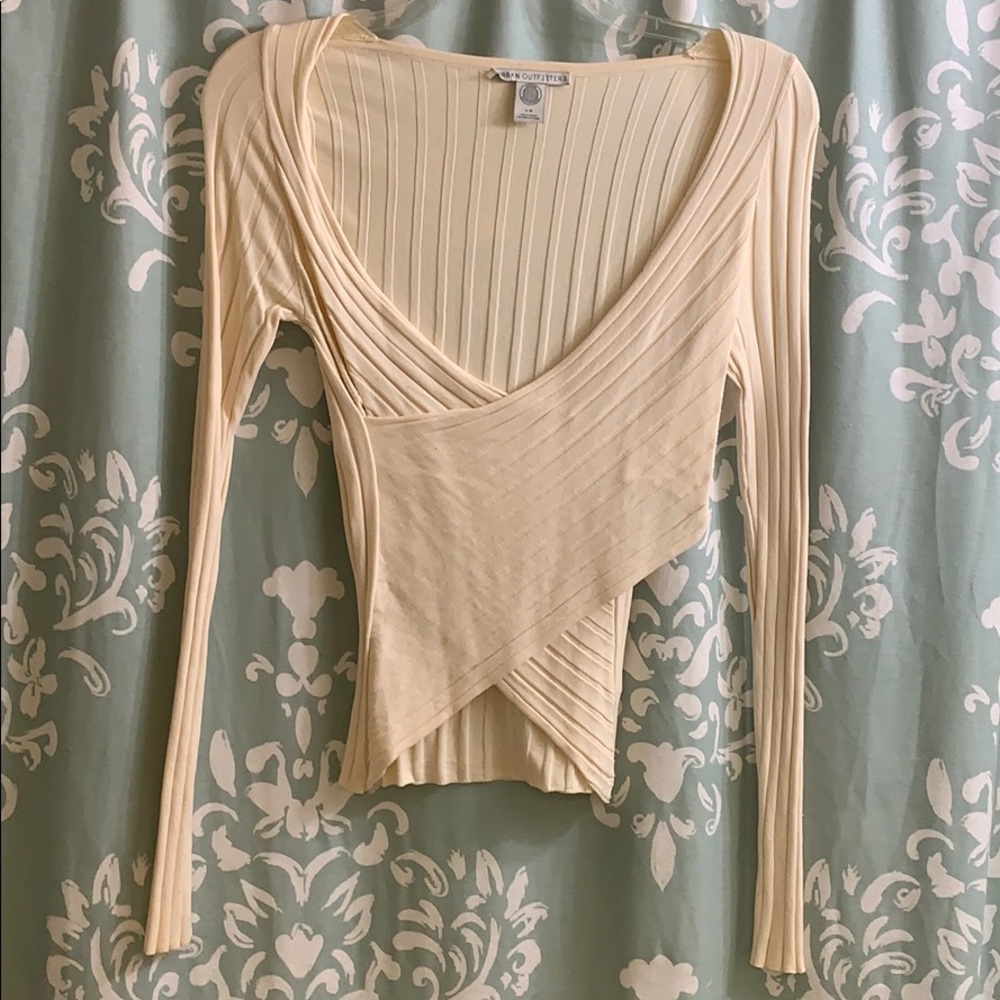 Urban Outfitters Long Sleeve Crop Top